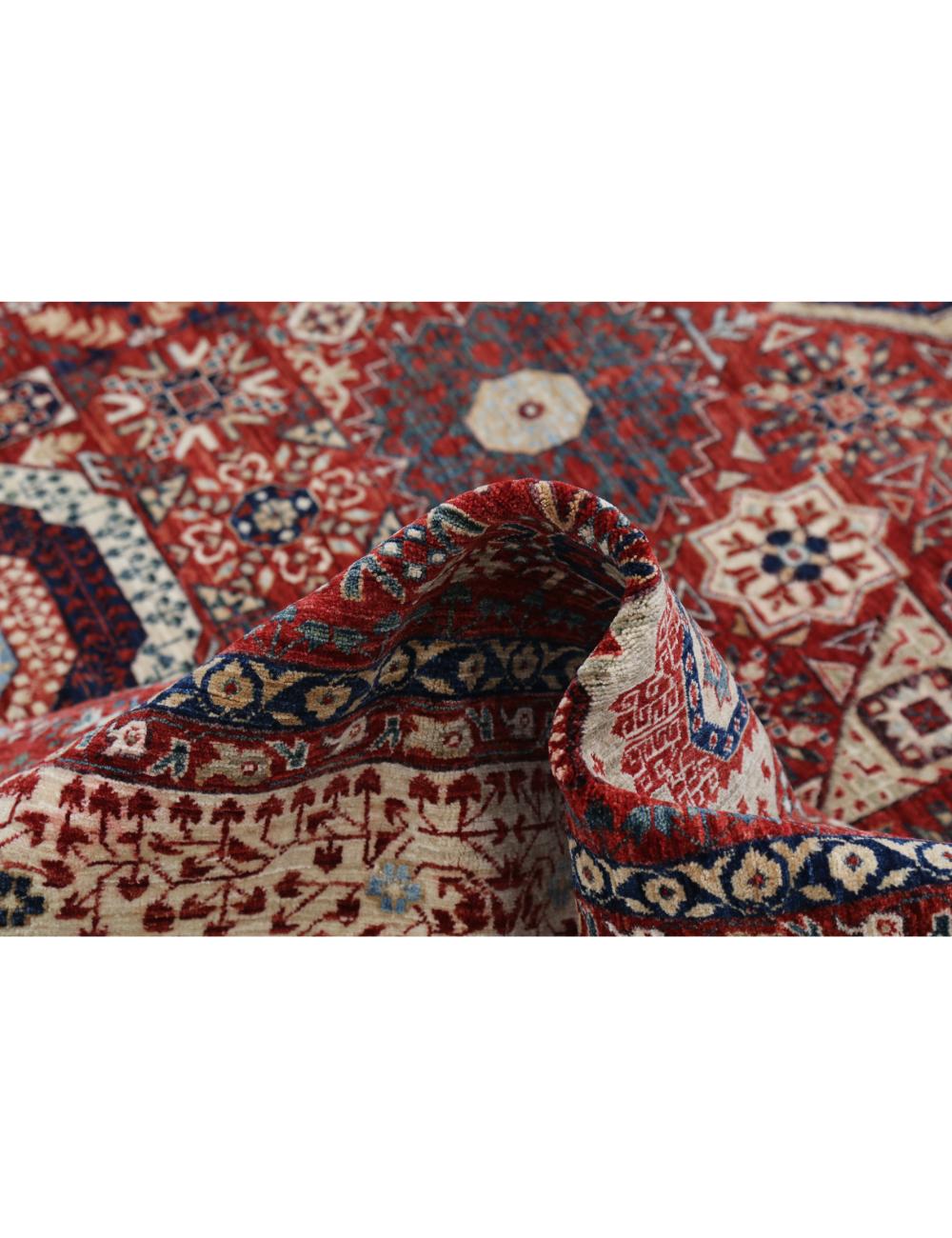 Hand Knotted Fine Mamluk Wool Rug 10' 1" x 13' 9" - No. AT14725