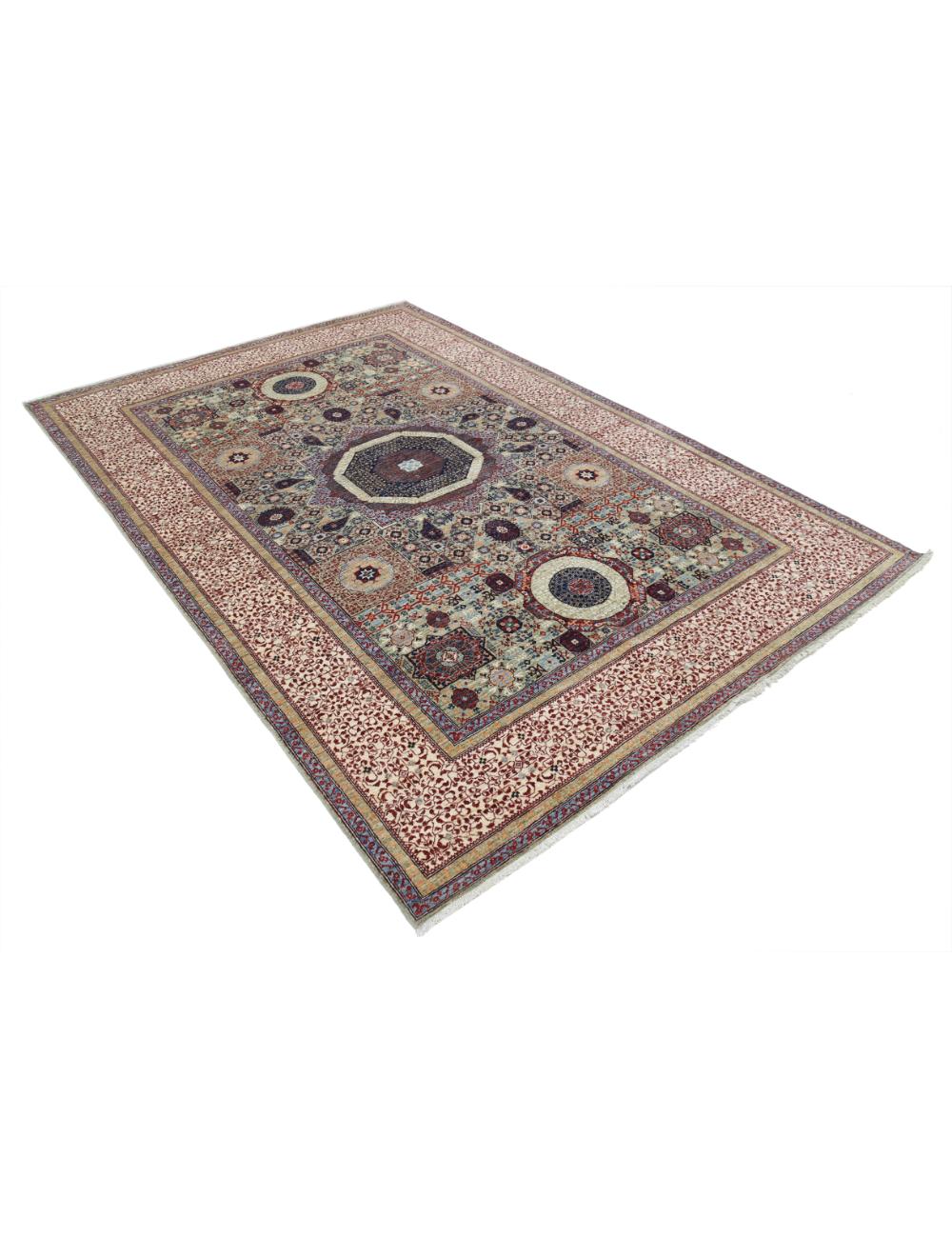 Hand Knotted Fine Mamluk Wool Rug 5' 1" x 8' 10" - No. AT55733