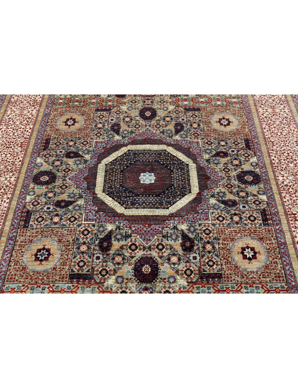 Hand Knotted Fine Mamluk Wool Rug 5' 1" x 8' 10" - No. AT55733