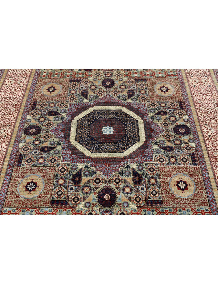 Hand Knotted Fine Mamluk Wool Rug 5' 1" x 8' 10" - No. AT55733