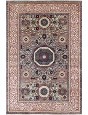 Hand Knotted Fine Mamluk Wool Rug 5' 1" x 8' 10" - No. AT55733