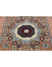 Hand Knotted Fine Mamluk Wool Rug 4' 11" x 6' 9" - No. AT98291