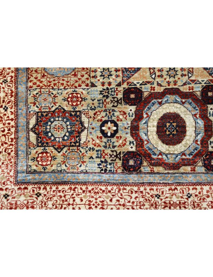 Hand Knotted Fine Mamluk Wool Rug 4' 11" x 6' 9" - No. AT98291