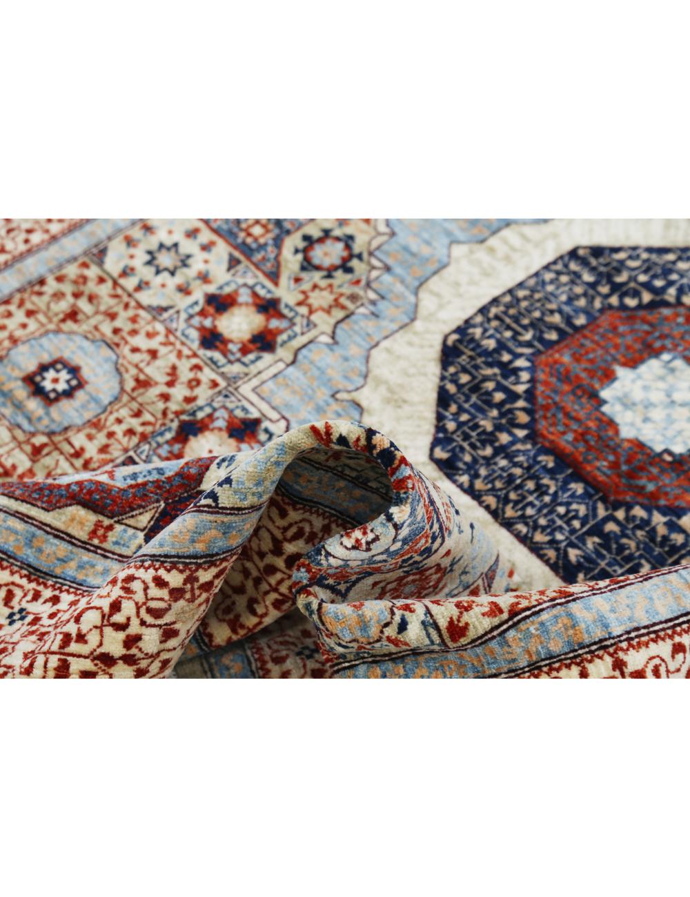 Hand Knotted Fine Mamluk Wool Rug 4' 11" x 6' 9" - No. AT98291