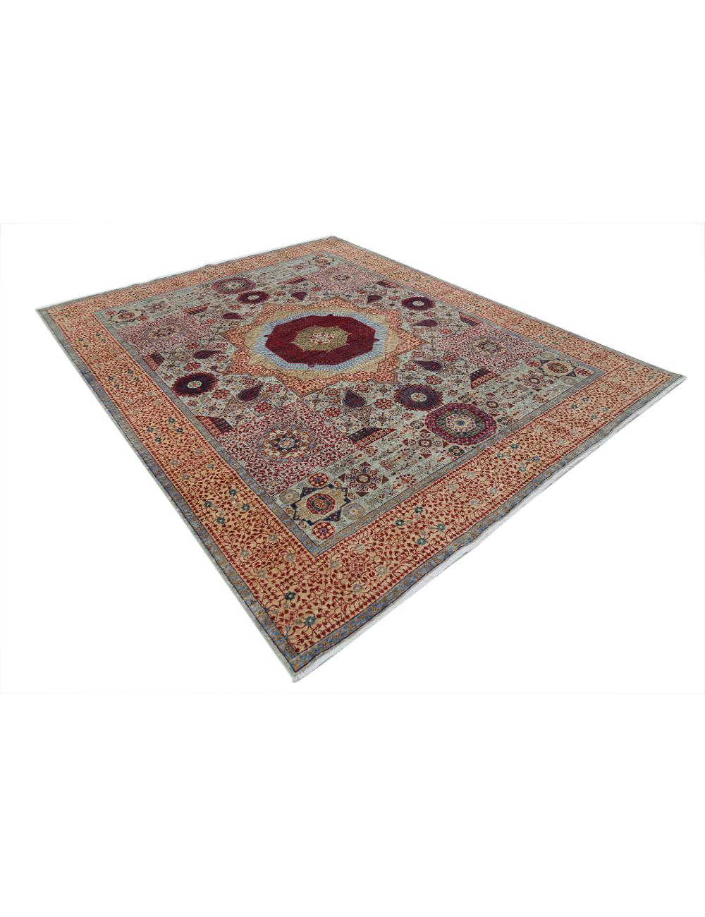 Hand Knotted Mamluk Wool Rug 8' 1" x 10' 0" - No. AT43731