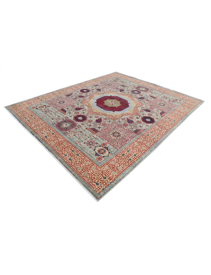 Hand Knotted Mamluk Wool Rug 8' 1" x 10' 0" - No. AT43731