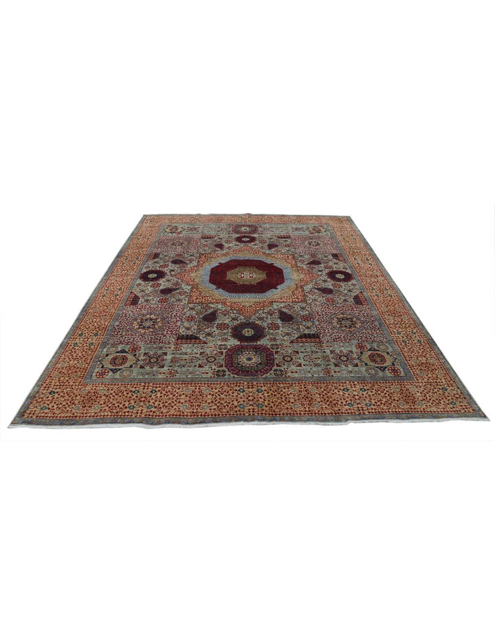 Hand Knotted Mamluk Wool Rug 8' 1" x 10' 0" - No. AT43731
