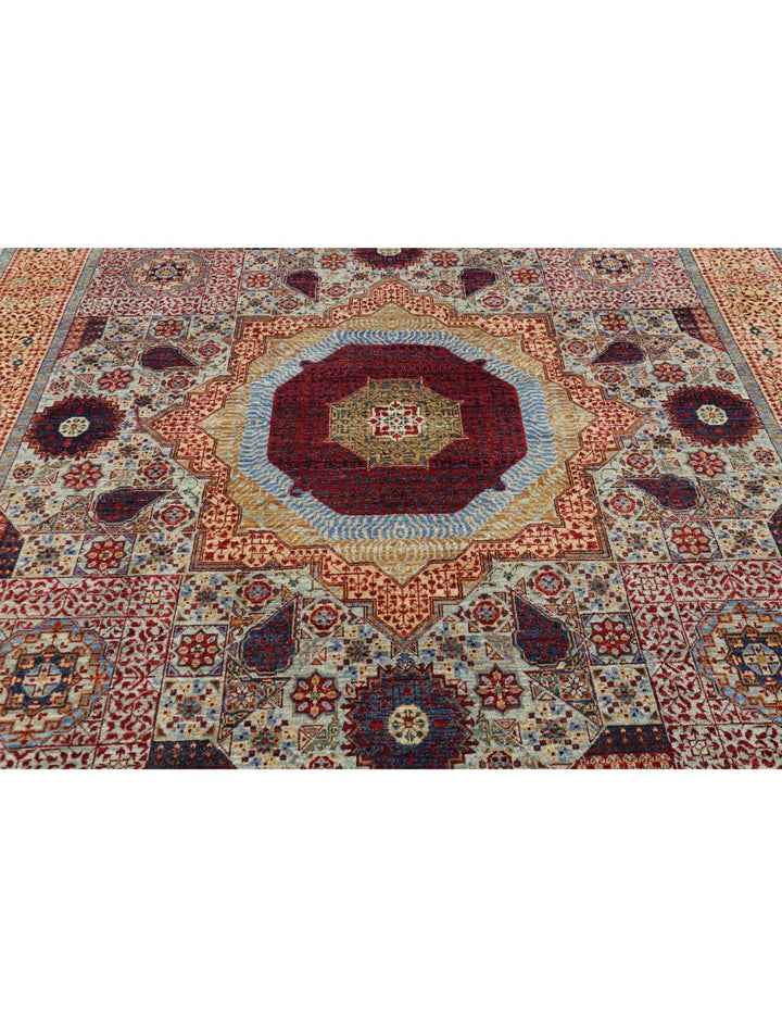 Hand Knotted Mamluk Wool Rug 8' 1" x 10' 0" - No. AT43731