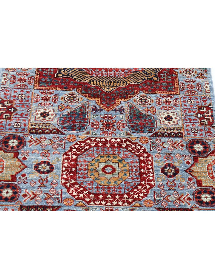Hand Knotted Mamluk Wool Rug 2' 5" x 27' 3" - No. AT74264