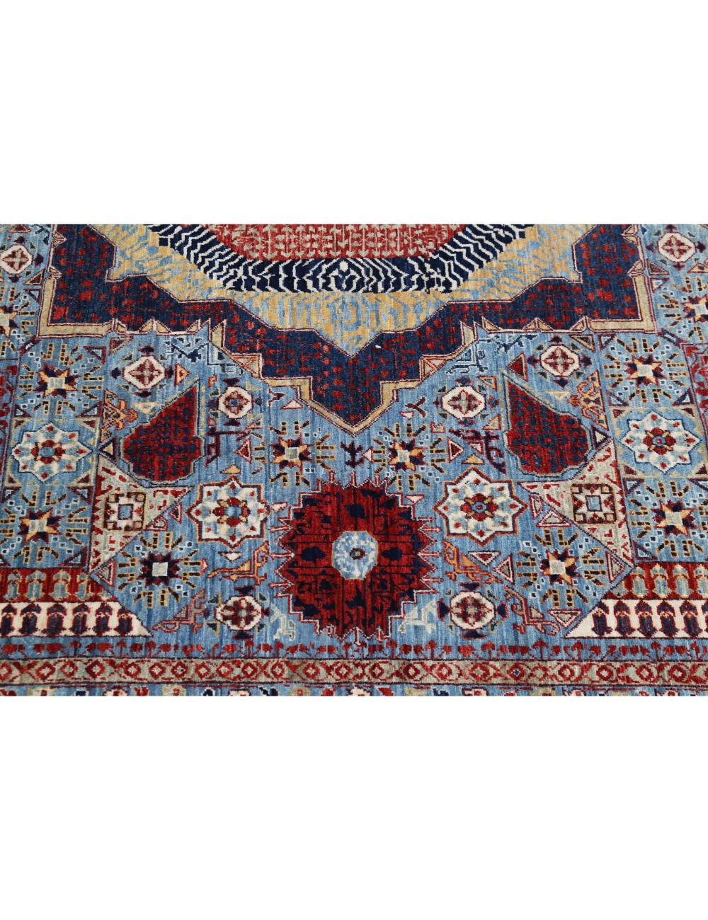 Hand Knotted Fine Mamluk Wool Rug 8' 10" x 12' 3" - No. AT48619