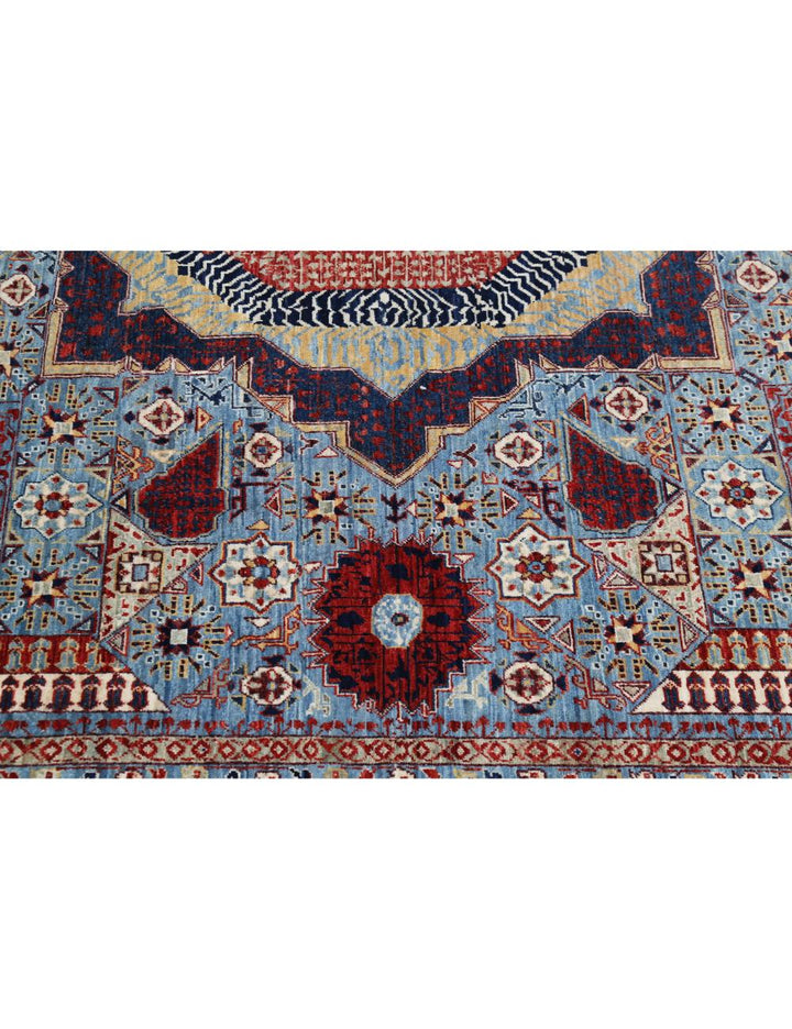 Hand Knotted Fine Mamluk Wool Rug 8' 10" x 12' 3" - No. AT48619