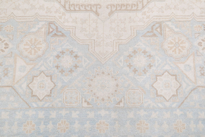 Hand Knotted Fine Mamluk Wool Rug 6' 3" x 9' 4" - No. AT76515