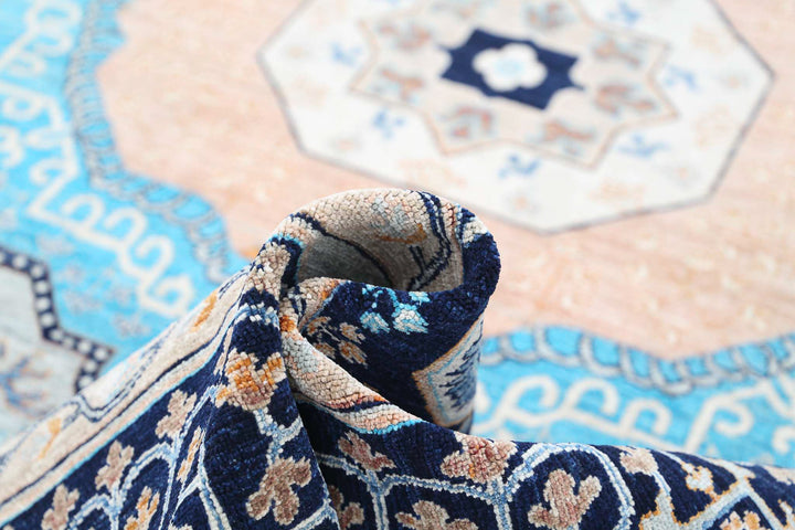 Hand Knotted Fine Mamluk Wool Rug 8' 10" x 12' 0" - No. AT68094