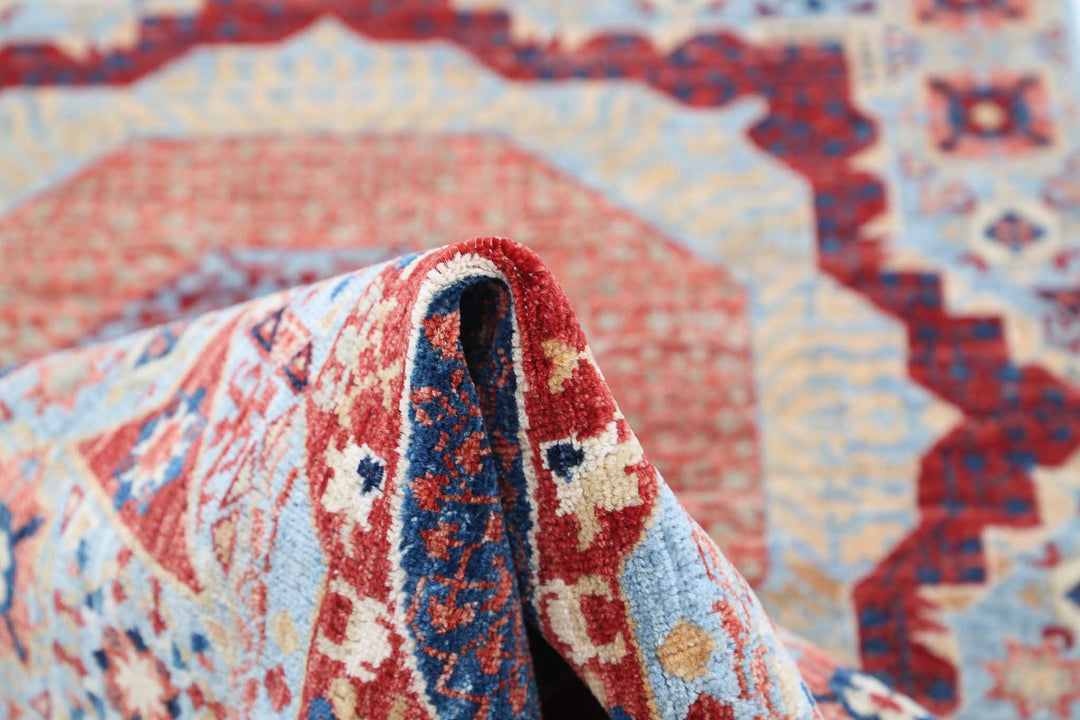 Hand Knotted Fine Mamluk Wool Rug 2' 6" x 9' 6" - No. AT52253