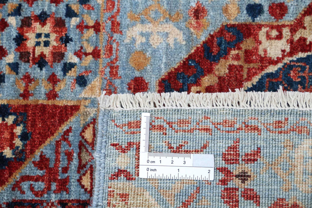 Hand Knotted Fine Mamluk Wool Rug 2' 6" x 9' 6" - No. AT52253