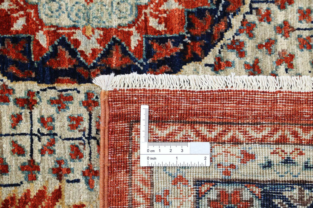 Hand Knotted Fine Mamluk Wool Rug 4' 11" x 10' 9" - No. AT33316