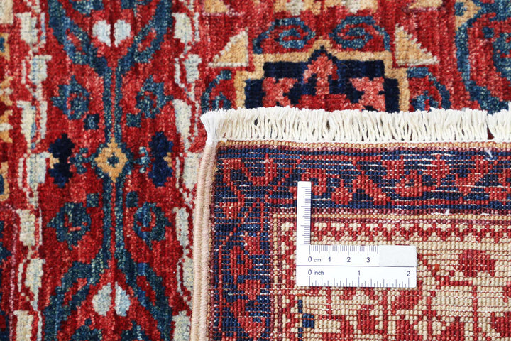 Hand Knotted Fine Mamluk Wool Rug 6' 0" x 8' 8" - No. AT37434