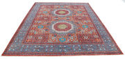 Hand Knotted Fine Mamluk Wool Rug 7' 10" x 9' 10" - No. AT16719