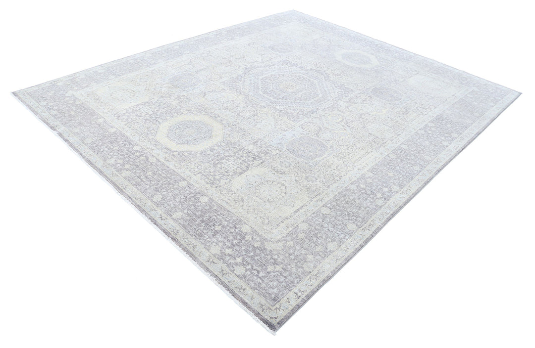 Hand Knotted Fine Mamluk Wool Rug 8' 0" x 9' 6" - No. AT24850