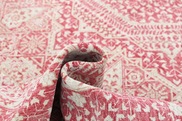 Hand Knotted Fine Mamluk Wool Rug 8' 10" x 11' 9" - No. AT49535