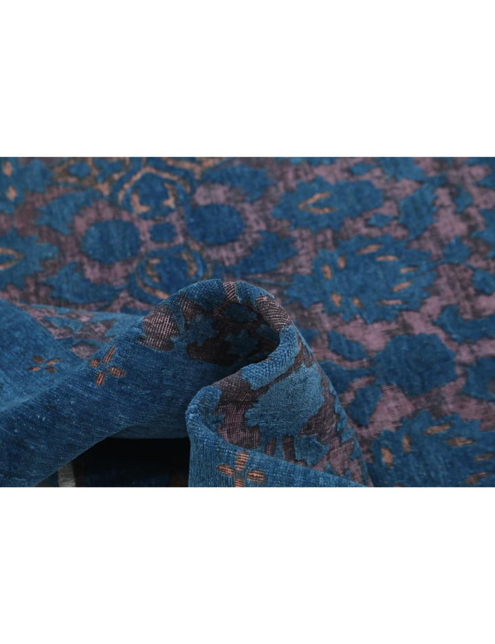 Hand Knotted Fine Onyx Wool Rug 6' 9" x 9' 4" - No. AT83996