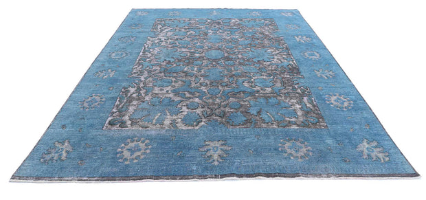 Hand Knotted Onyx Wool Rug 8' 9" x 11' 7" - No. AT18898