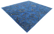 Hand Knotted Onyx Wool Rug 9' 7" x 11' 2" - No. AT69560