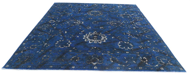 Hand Knotted Onyx Wool Rug 9' 7" x 11' 2" - No. AT69560