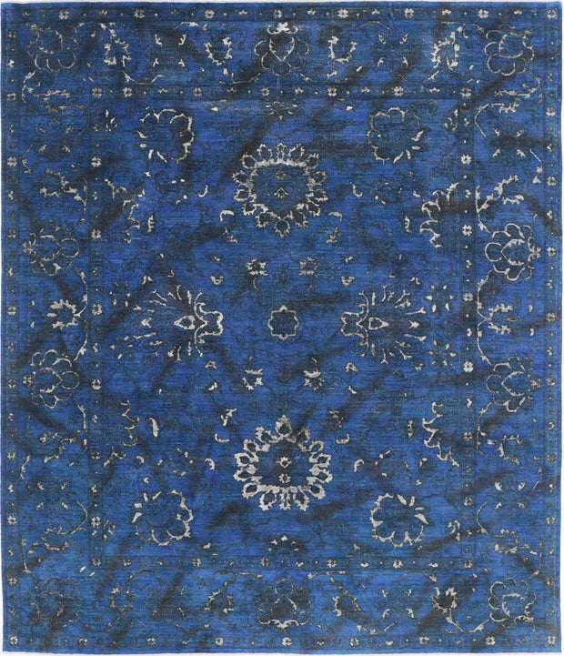 Hand Knotted Onyx Wool Rug 9' 7" x 11' 2" - No. AT69560