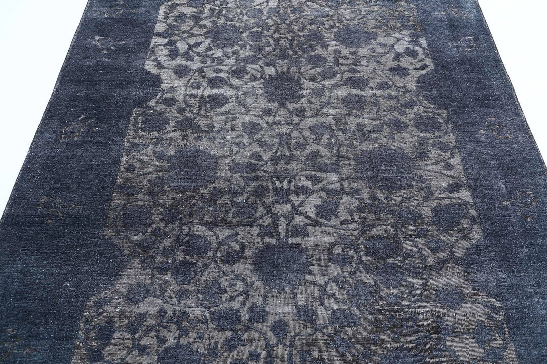 Hand Knotted Onyx Wool Rug 5' 11" x 7' 10" - No. AT44079