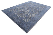 Hand Knotted Onyx Wool Rug 8' 7" x 11' 11" - No. AT26449