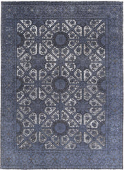 Hand Knotted Onyx Wool Rug 8' 7" x 11' 11" - No. AT26449