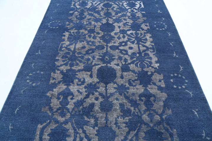 Hand Knotted Onyx Wool Rug 5' 9" x 9' 5" - No. AT55562