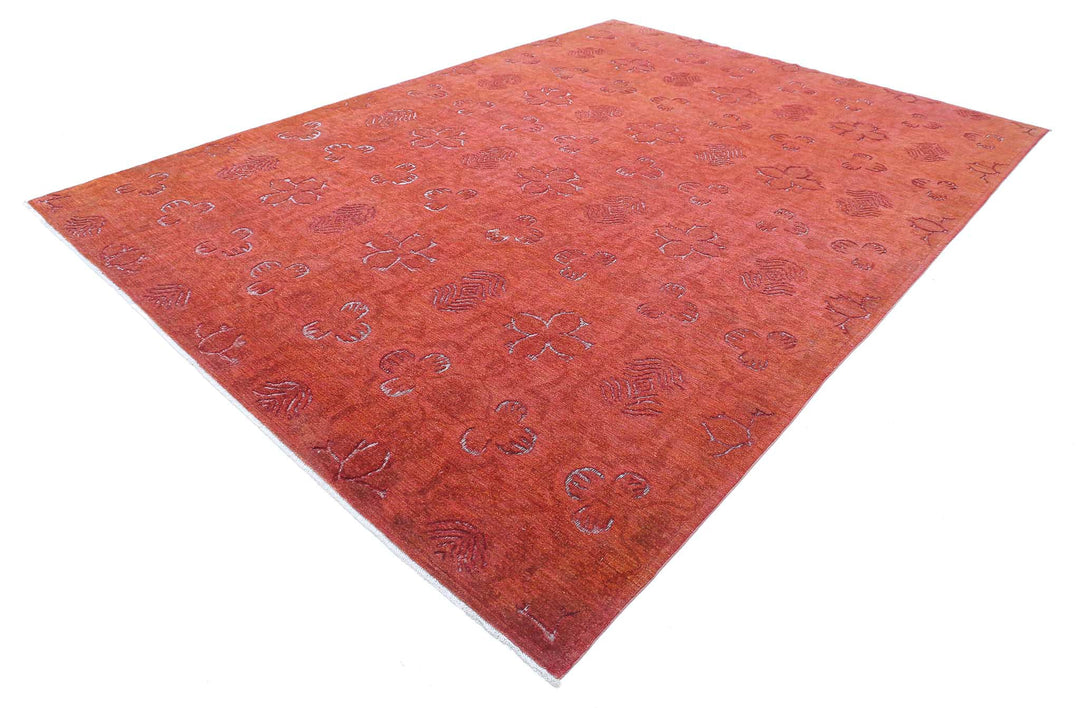 Hand Knotted Onyx Wool Rug 9' 8" x 13' 5" - No. AT70715