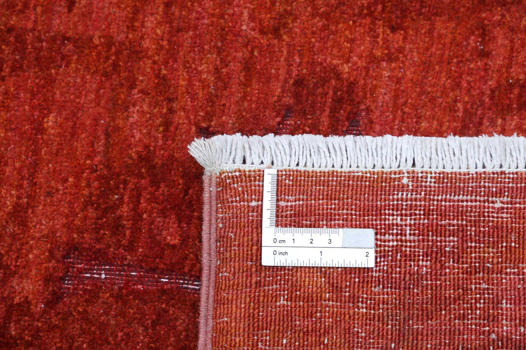 Hand Knotted Onyx Wool Rug 9' 8" x 13' 5" - No. AT70715