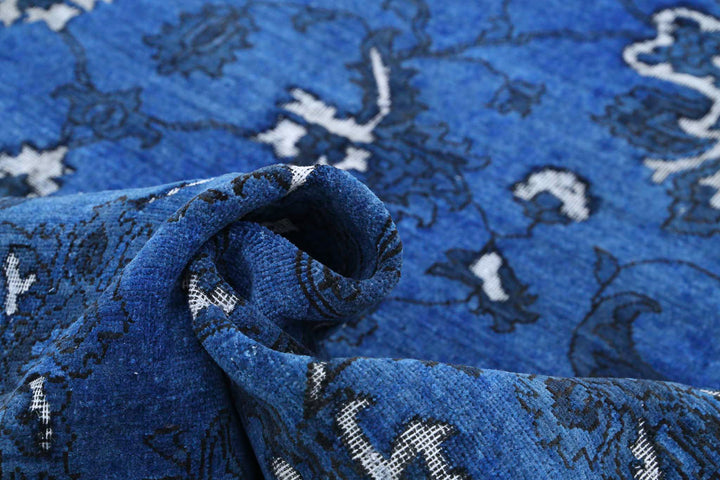 Hand Knotted Onyx Wool Rug 9' 9" x 11' 4" - No. AT56028