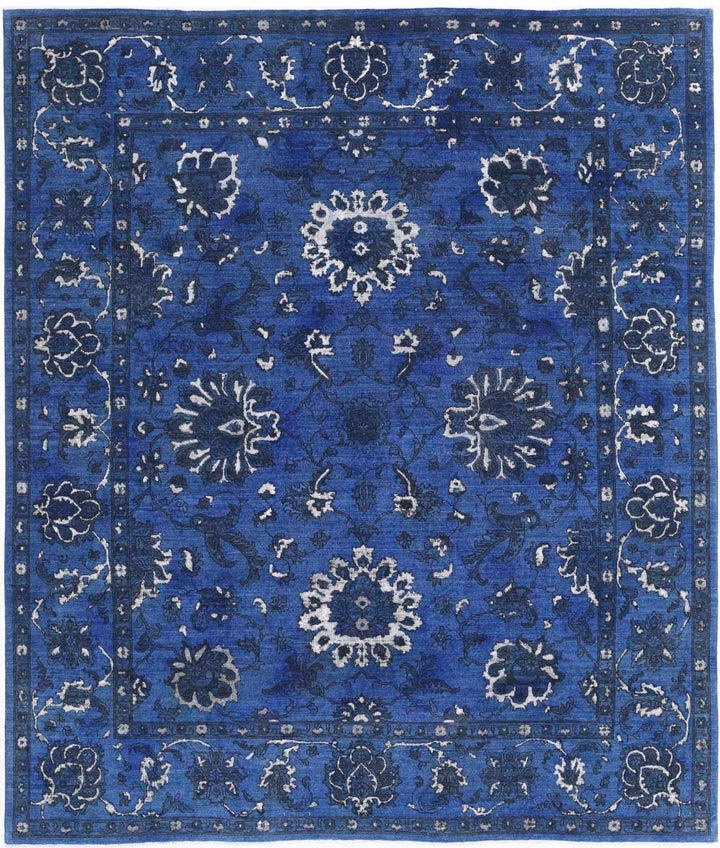 Hand Knotted Onyx Wool Rug 9' 9" x 11' 4" - No. AT56028