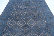 Hand Knotted Onyx Wool Rug 7' 10" x 8' 10" - No. AT33301