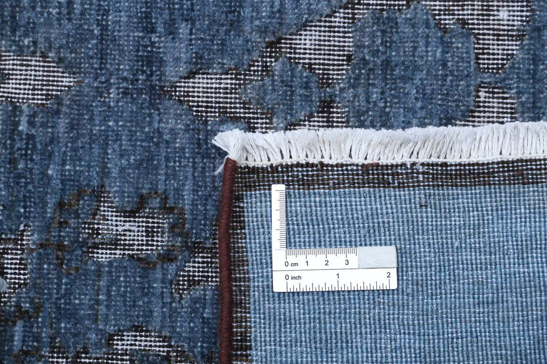 Hand Knotted Onyx Wool Rug 7' 10" x 8' 10" - No. AT33301