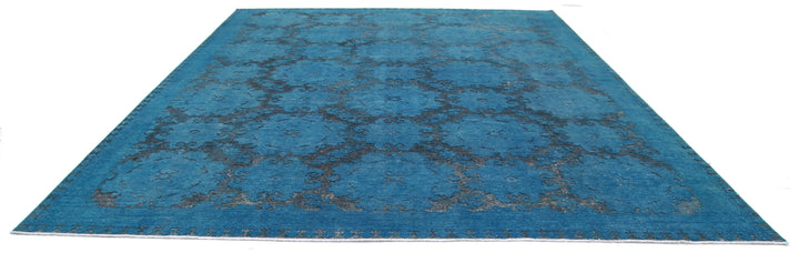 Hand Knotted Onyx Wool Rug 11' 10" x 14' 7" - No. AT81300
