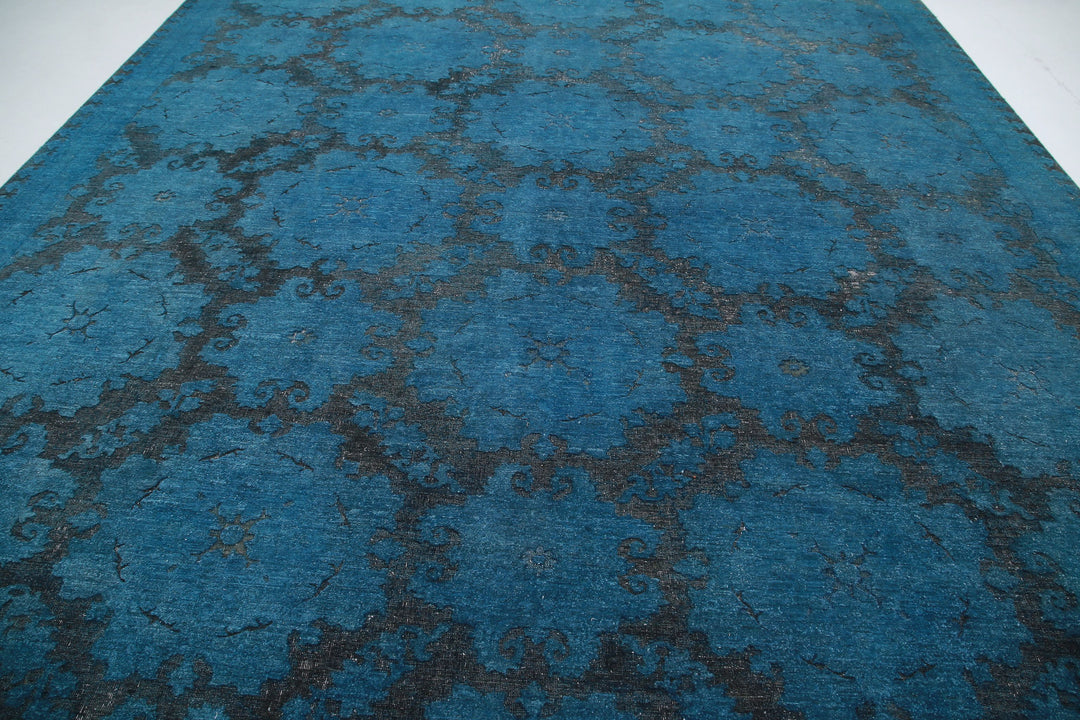 Hand Knotted Onyx Wool Rug 11' 10" x 14' 7" - No. AT81300