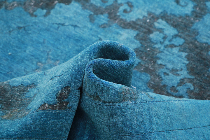 Hand Knotted Onyx Wool Rug 11' 10" x 14' 7" - No. AT81300