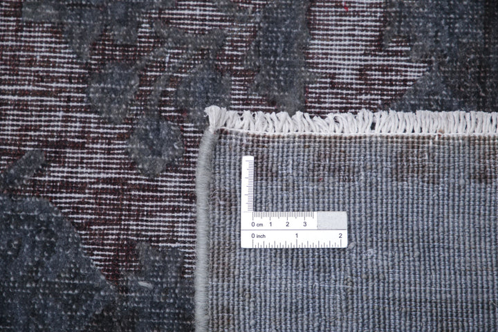 Hand Knotted Onyx Wool Rug 4' 0" x 14' 2" - No. AT44452