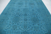 Hand Knotted Onyx Wool Rug 8' 9" x 12' 1" - No. AT39202