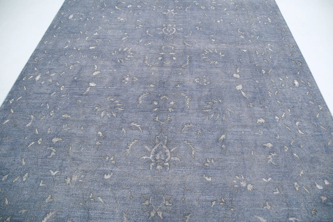 Hand Knotted Onyx Wool Rug 7' 11" x 10' 5" - No. AT36662