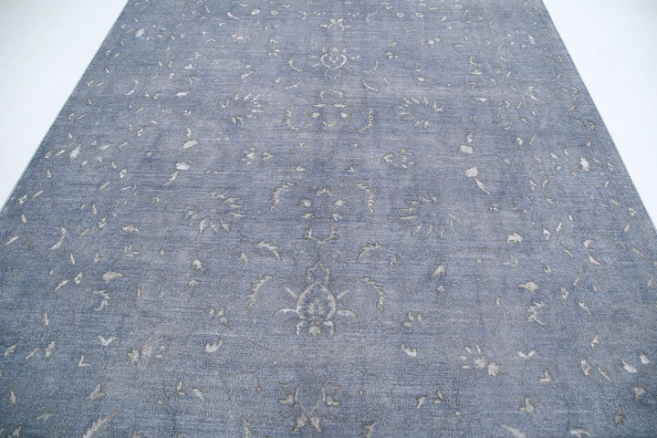 Hand Knotted Onyx Wool Rug 7' 11" x 10' 5" - No. AT36662