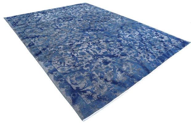 Hand Knotted Onyx Wool Rug 9' 9" x 12' 9" - No. AT77482