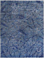 Hand Knotted Onyx Wool Rug 9' 9" x 12' 9" - No. AT77482