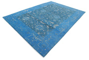 Hand Knotted Onyx Wool Rug 7' 11" x 11' 1" - No. AT28903