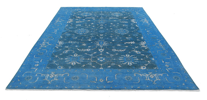 Hand Knotted Onyx Wool Rug 7' 11" x 11' 1" - No. AT28903